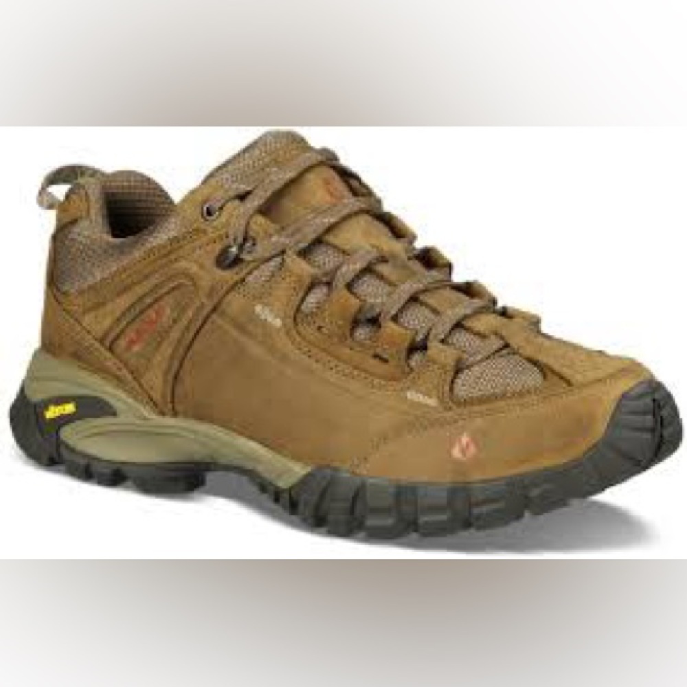 Vasque Mantra 2.0 hiking shoes tan leather men's size 13 outdoor gear